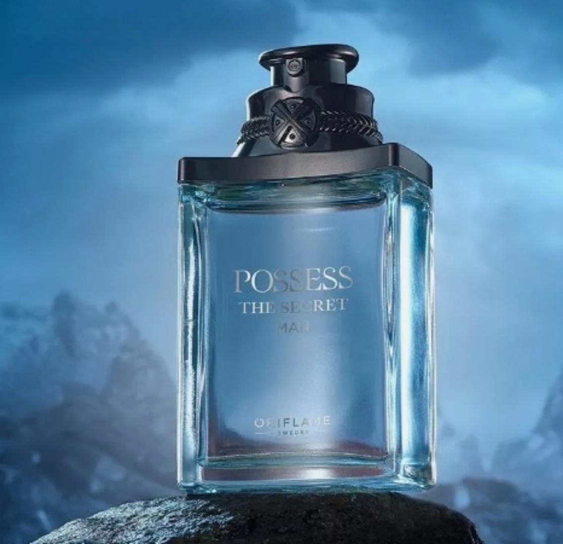 ORIFLAME POSSESS THE SECRET MAN PERFUME FOR MEN.Your Epic Secret of Attraction, bold confident and like no other this delightful scent will reveal your character wear it proudly and reveal woody notes