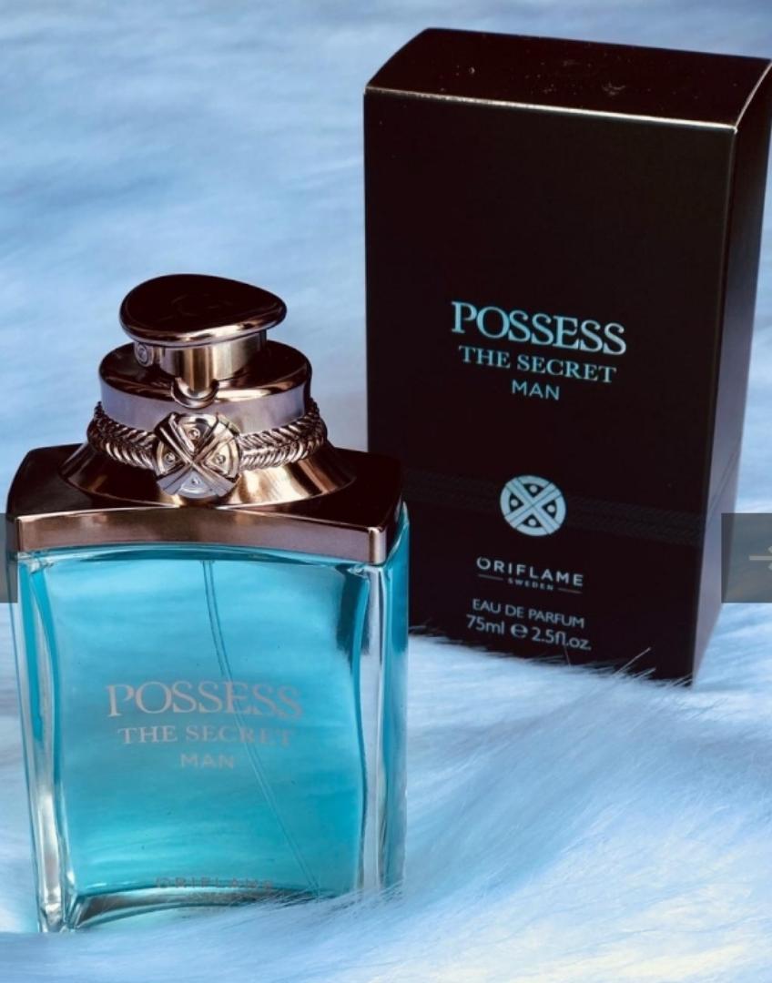 ORIFLAME POSSESS THE SECRET MAN PERFUME FOR MEN.Your Epic Secret of Attraction, bold confident and like no other this delightful scent will reveal your character wear it proudly and reveal woody notes
