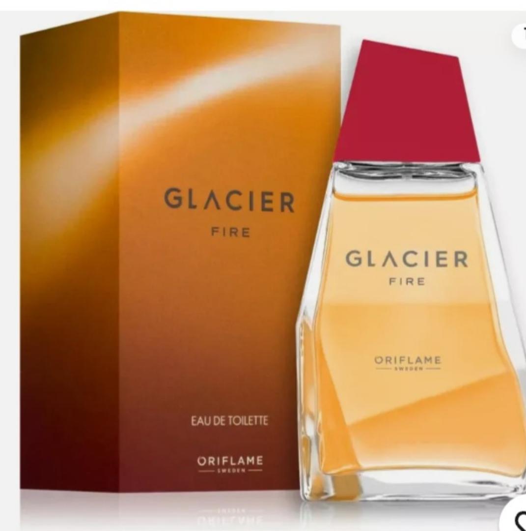 ORIFLAME GLACIER PERFUME FOR MEN.Glacier Fire Eau de Toilette is a refreshing, aromatic woody fragrance inspired by the moment when hot lava meets cool ice.
Top: Cascade Mint
Heart: Black Lemon
Base: