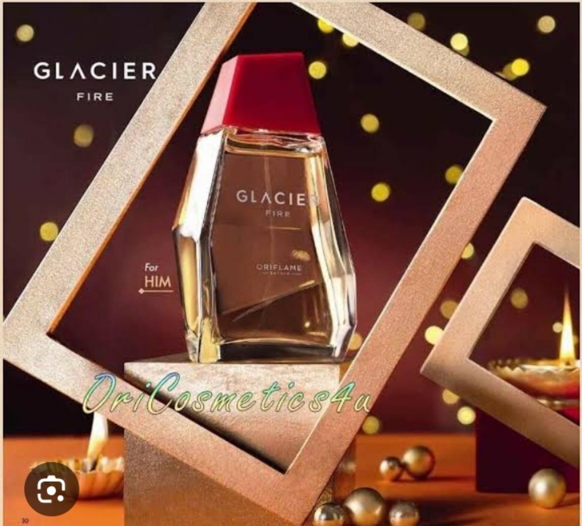 ORIFLAME GLACIER PERFUME FOR MEN.Glacier Fire Eau de Toilette is a refreshing, aromatic woody fragrance inspired by the moment when hot lava meets cool ice.
Top: Cascade Mint
Heart: Black Lemon
Base: