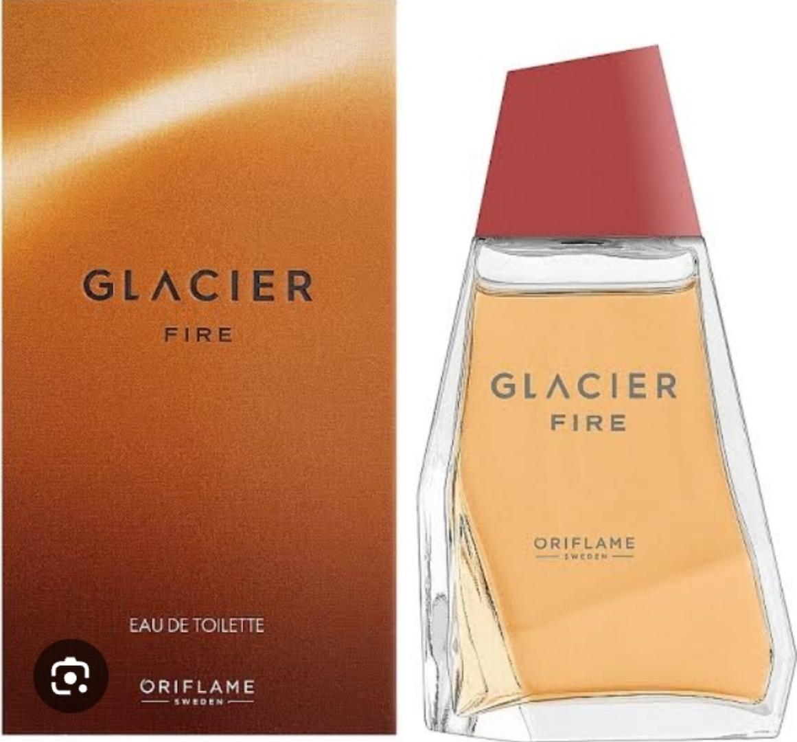 ORIFLAME GLACIER PERFUME FOR MEN.Glacier Fire Eau de Toilette is a refreshing, aromatic woody fragrance inspired by the moment when hot lava meets cool ice.
Top: Cascade Mint
Heart: Black Lemon
Base: