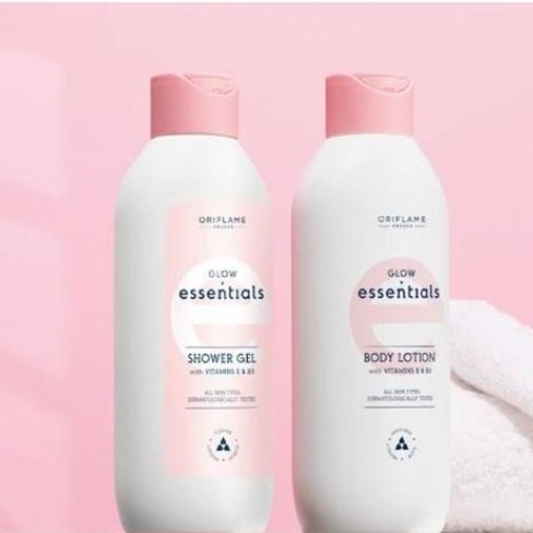 Glow Essentials Body Lotion with Vitamins E & B3 is a body lotion designed to moisturise, protect and provide glowing skin. With Vitamin B3 that helps to even out skin tone and antioxidant Vitamin E.