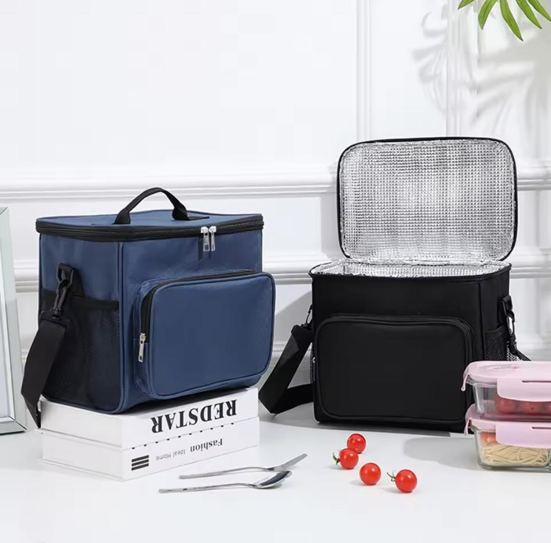 Large Portable Insulated Lunch Bag