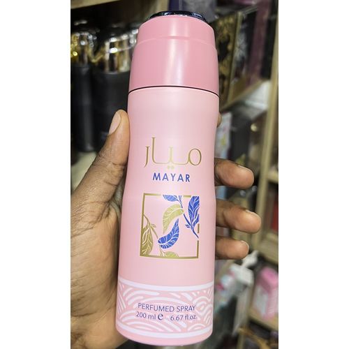 Mayar Perfumed Deodorant for Women - 200ml by Lattafa. Long Lasting Floral Fruity Women'sSpray. Women's Fragrance Body Spray Gift