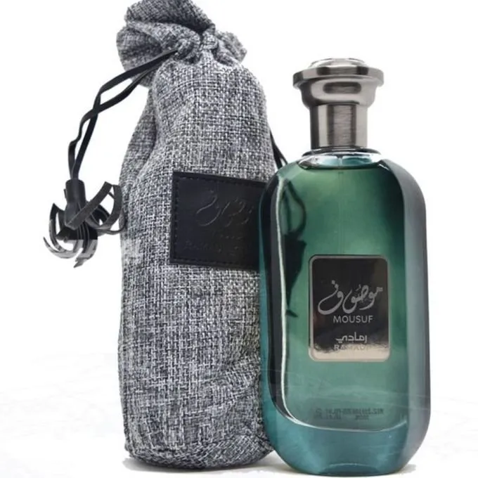 Mousuf Ramadi Perfume| Eau De Parfum 100ml | by Ard Al Zaafaran. Original EDP Long Lasting Unisex Perfume. Fragrance For Men and Women.