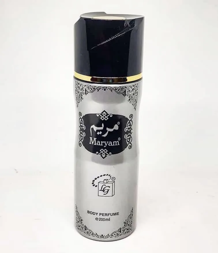 Maryan Deodorant Body Spray - 200ml - For Men and Women Long - Lasting Formula Fragrant Unisex Perfumed Deodorant Spray