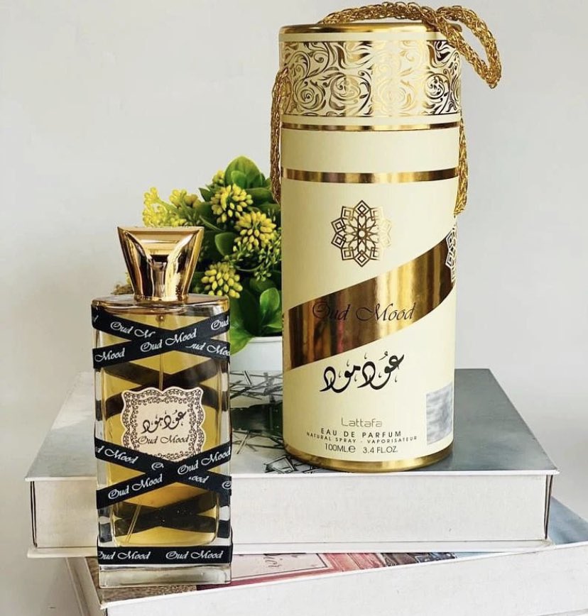 Lattafa Oud Mood Natural Spray Vaporisateur - 100ml - Eaud De Parfum Natural Spray Vaporisateur EDP Unisex Perfume By Lattafa For Women and Men