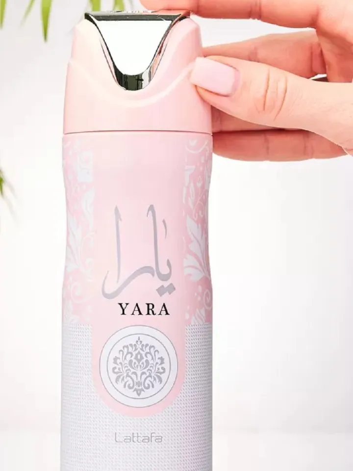 Lattafa Yara Perfumed Body Spray 200ml - Yara by Lattafa Deodorant Perfume Spray for Women Gift Body Spray