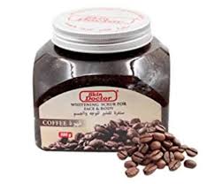 Skin Doctor Coffee Face & Body Whitening Scrub - 500ml - Natural Care Skin Doctor Whitening Scrub For Face &Body - Coffee
