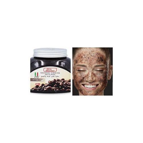 Skin Doctor Coffee Face & Body Whitening Scrub - 500ml - Natural Care Skin Doctor Whitening Scrub For Face &Body - Coffee