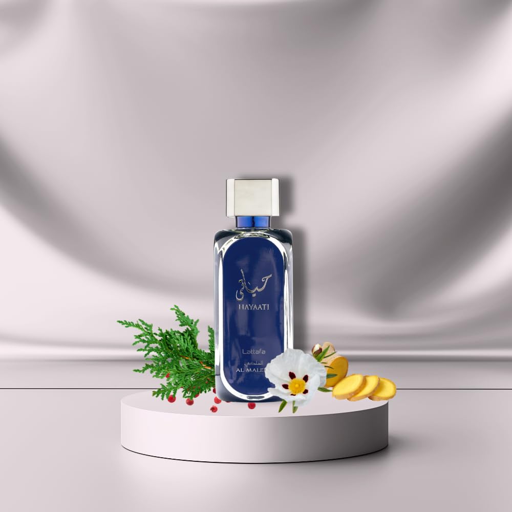 Lattafa Perfume Hayaati Al Maleky Eau de Parfum 100ml Fragrance Suitable For Women and Men Hayaati Al Maleky EDP Perfumes Lattafa Super Amazing Rich Niche Unisex