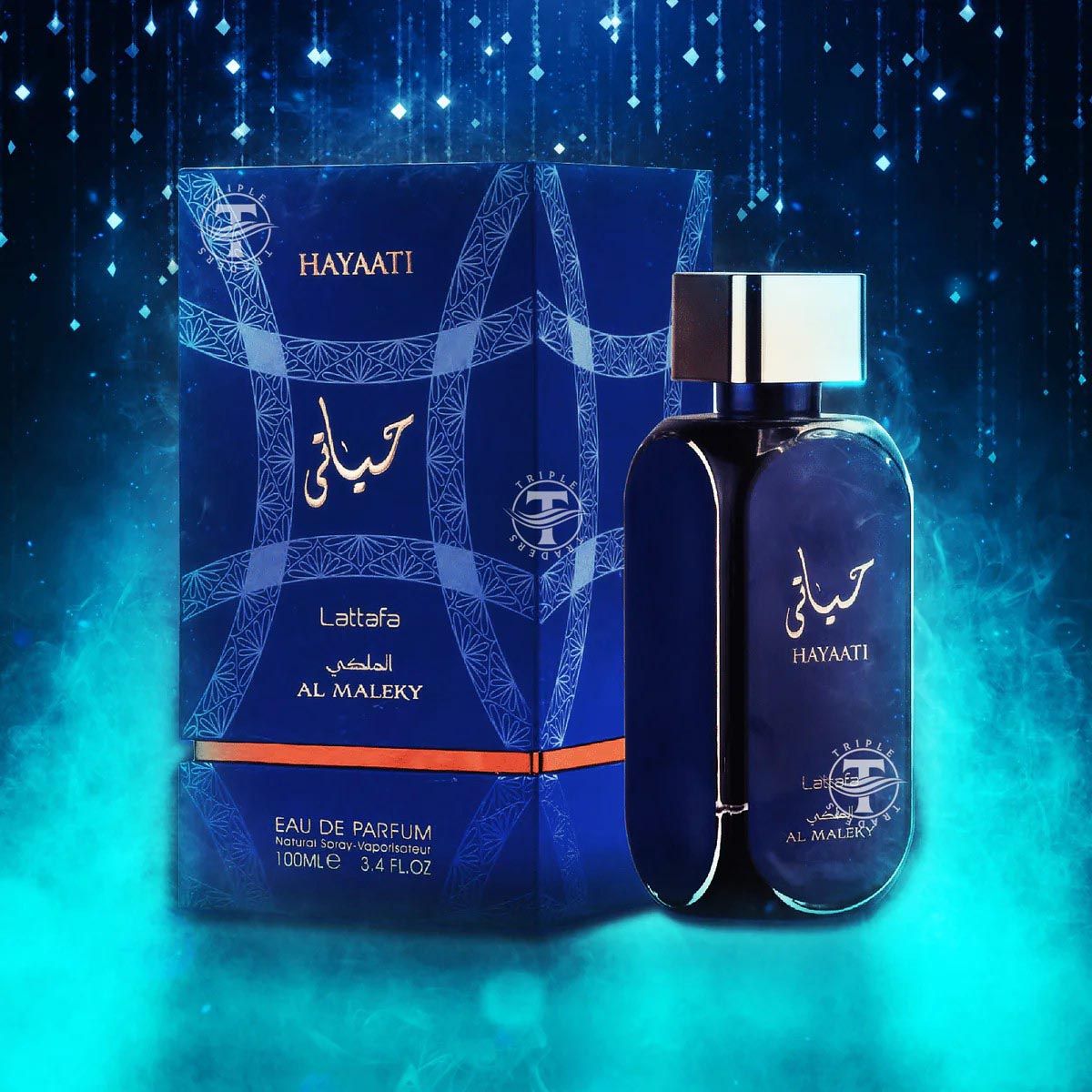 Lattafa Perfume Hayaati Al Maleky Eau de Parfum 100ml Fragrance Suitable For Women and Men Hayaati Al Maleky EDP Perfumes Lattafa Super Amazing Rich Niche Unisex