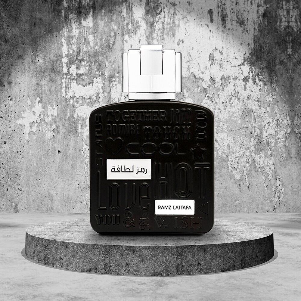 Lattafa Perfumes Ramz Lattafa Perfumes Silver Eau De Parfum 100ml Spray for Men and Women Lattafa Ramz Silver EDP Unisex Fragrance