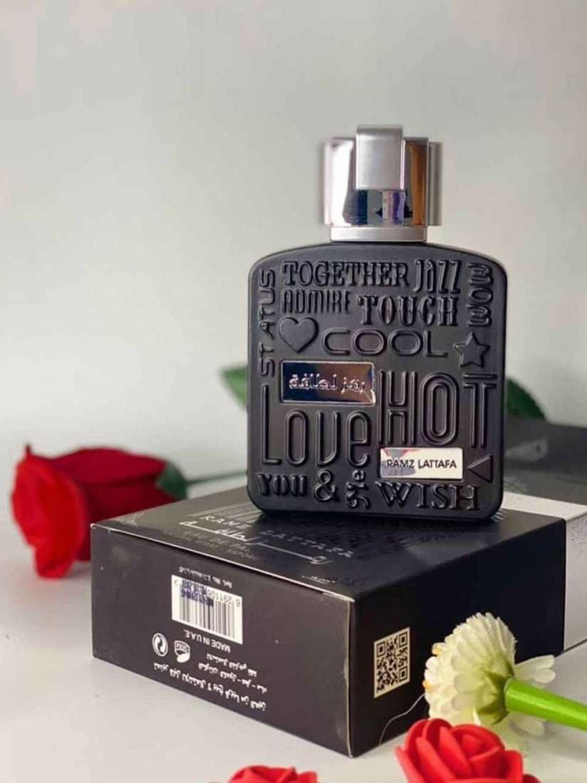 Lattafa Perfumes Ramz Lattafa Perfumes Silver Eau De Parfum 100ml Spray for Men and Women Lattafa Ramz Silver EDP Unisex Fragrance
