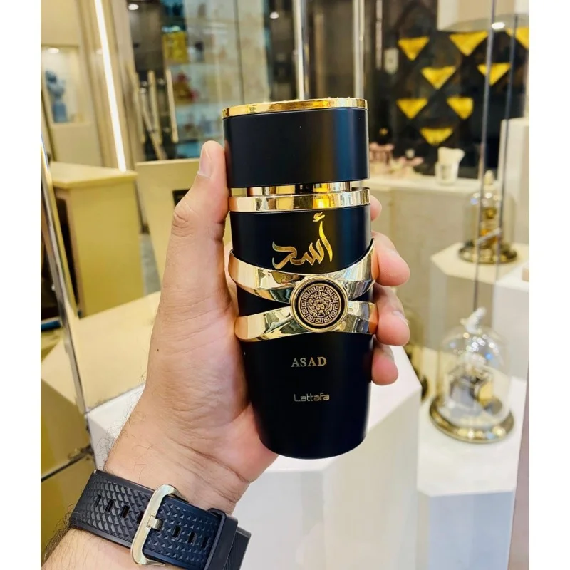 Lattafa Asad Perfume EDP Unisex Spray 100ml Asad by Lattafa Fragrance Eau de Parfum Suitable for Women and Men