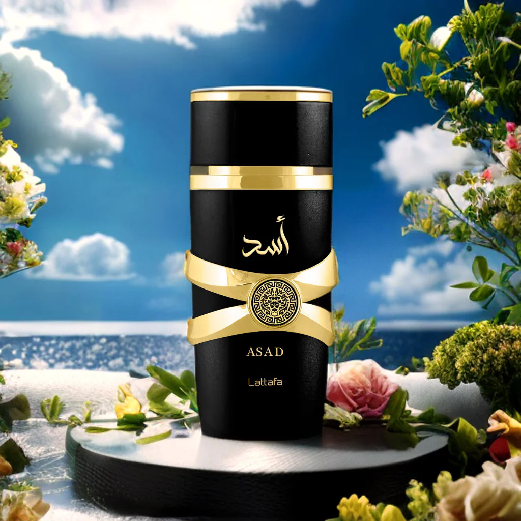 Lattafa Asad Perfume EDP Unisex Spray 100ml Asad by Lattafa Fragrance Eau de Parfum Suitable for Women and Men