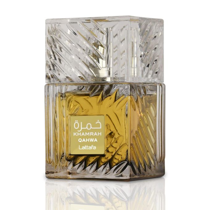 Lattafa Khamrah Qahwa Eau de Parfum Spray Suitable for Women and Men Khamrah Qahwa Lattafa Perfumes EDP Unisex Fragrance Khamra kamra Perfume