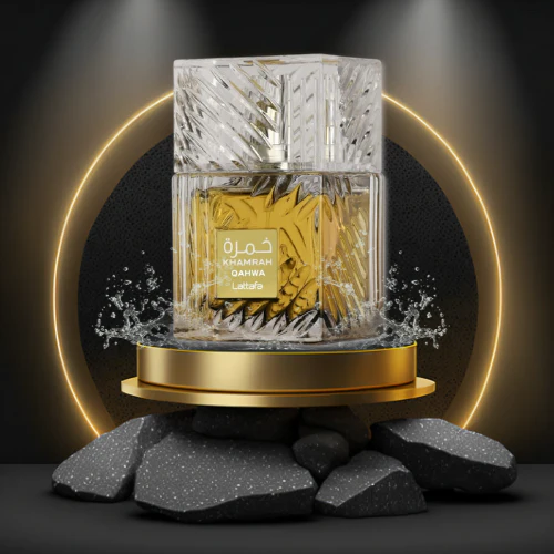 Lattafa Khamrah Qahwa Eau de Parfum Spray Suitable for Women and Men Khamrah Qahwa Lattafa Perfumes EDP Unisex Fragrance Khamra kamra Perfume