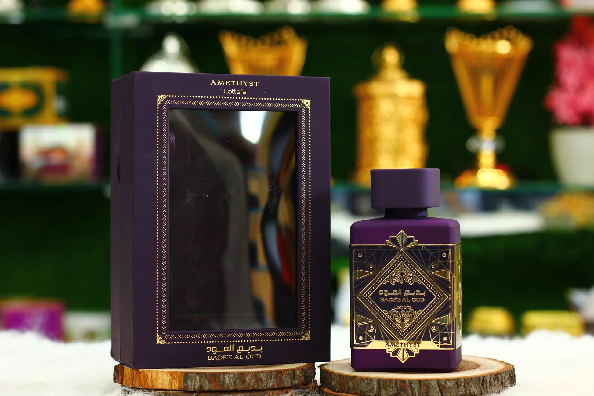 Lattafa Badee Al Oud Amethyst Eau de Parfum 100ml Suitable for Women and Men Badee Al Oud Amethyst Original Fragrance | EDP | Unisex Perfumes