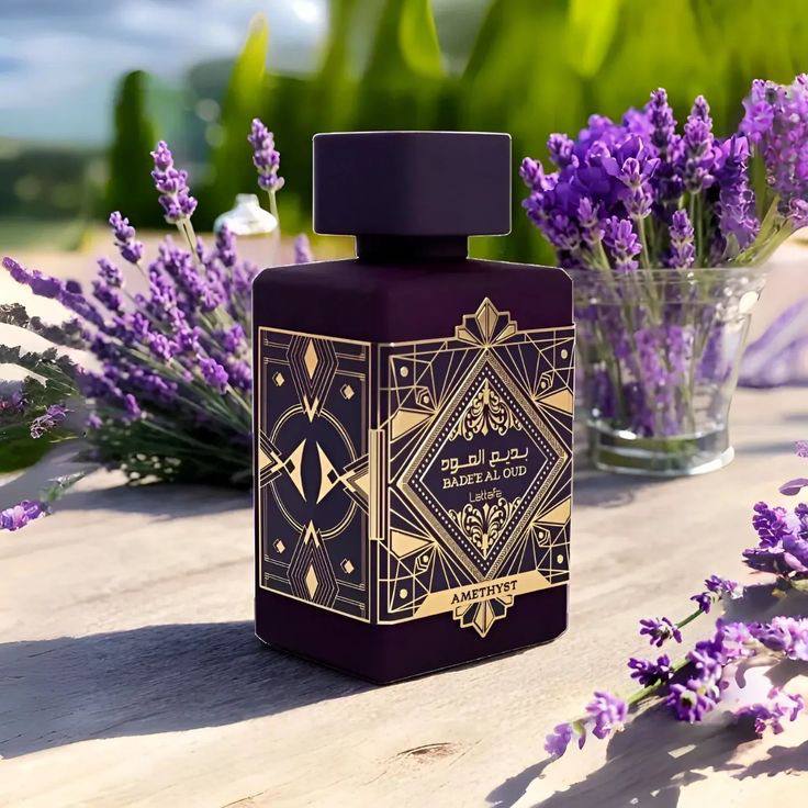 Lattafa Badee Al Oud Amethyst Eau de Parfum 100ml Suitable for Women and Men Badee Al Oud Amethyst Original Fragrance | EDP | Unisex Perfumes