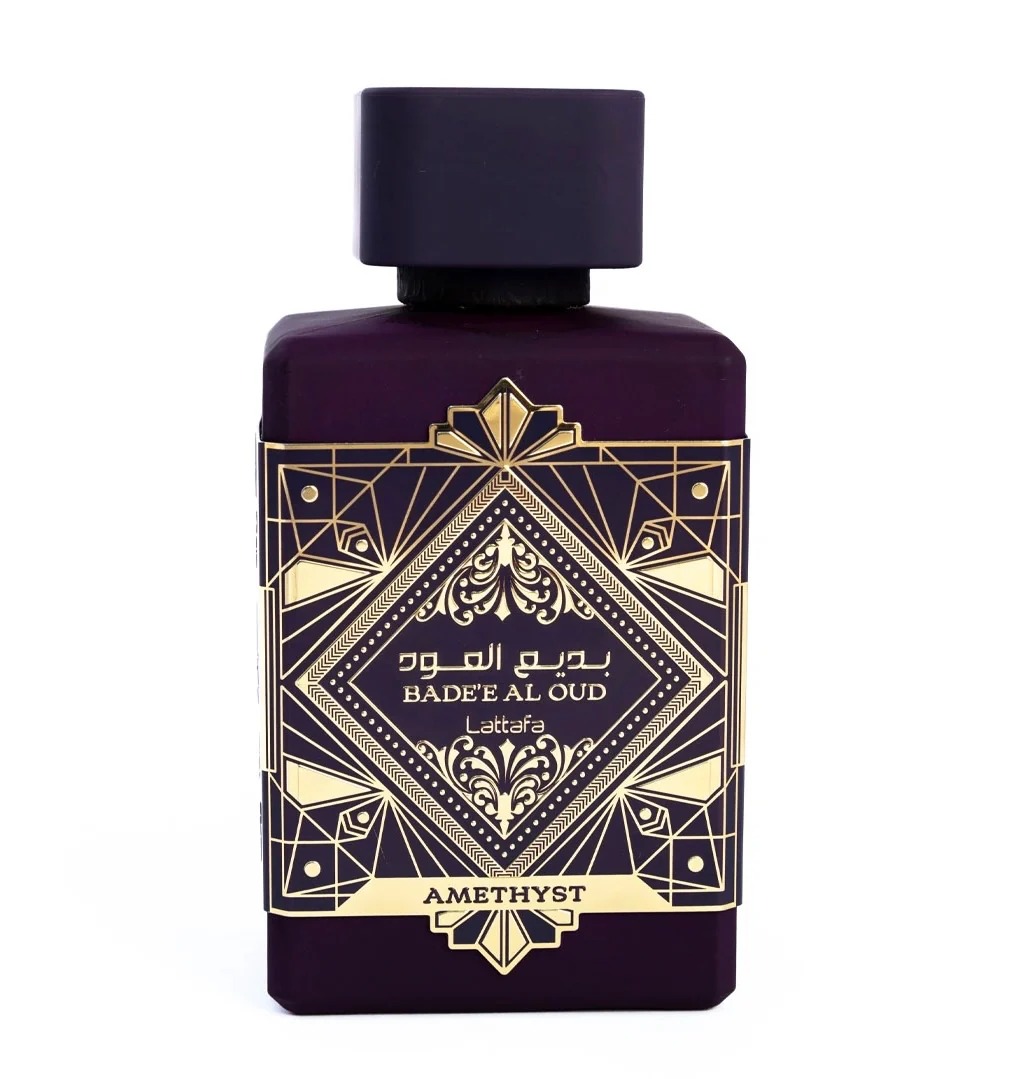 Lattafa Badee Al Oud Amethyst Eau de Parfum 100ml Suitable for Women and Men Badee Al Oud Amethyst Original Fragrance | EDP | Unisex Perfumes