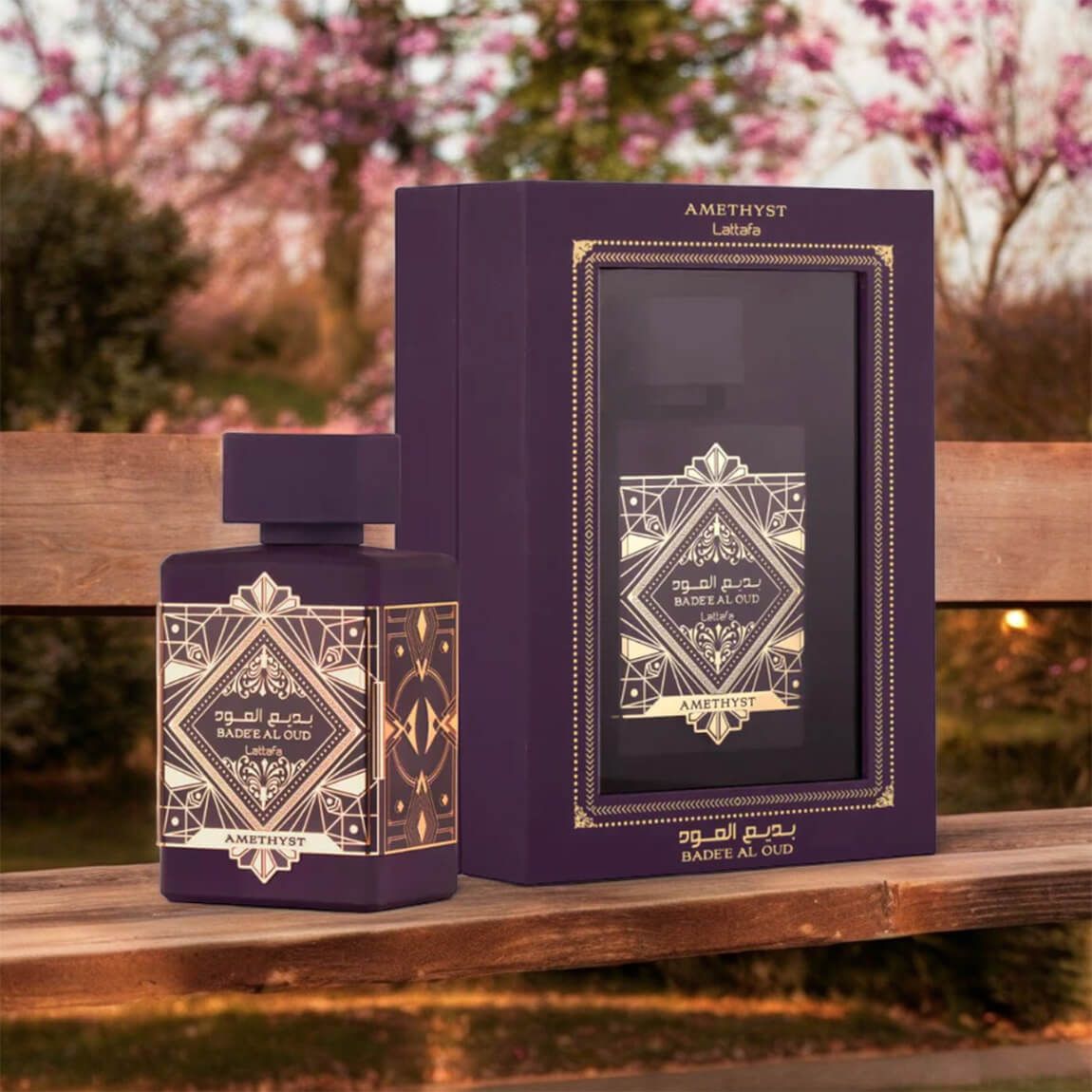 Lattafa Badee Al Oud Amethyst Eau de Parfum 100ml Suitable for Women and Men Badee Al Oud Amethyst Original Fragrance | EDP | Unisex Perfumes
