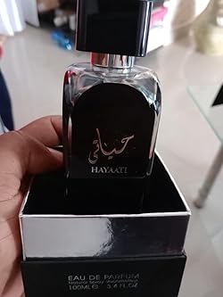 Lattafa Hayaati Black Eau de Parfum 100ml Fragrance Suitable For Women and Men Hayaati Black EDP Perfumes Lattafa Unisex