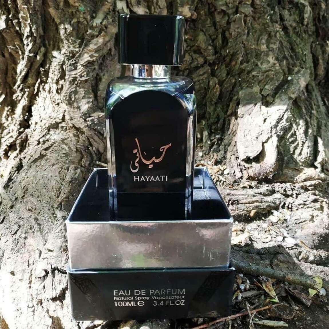 Lattafa Hayaati Black Eau de Parfum 100ml Fragrance Suitable For Women and Men Hayaati Black EDP Perfumes Lattafa Unisex