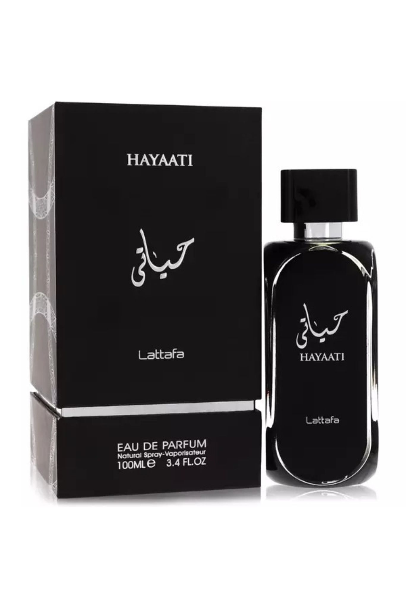 Lattafa Hayaati Black Eau de Parfum 100ml Fragrance Suitable For Women and Men Hayaati Black EDP Perfumes Lattafa Unisex