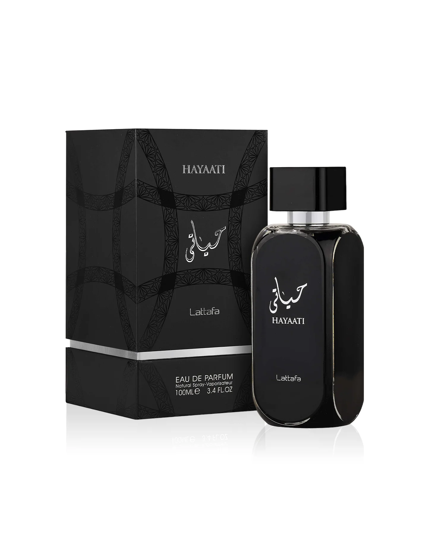 Lattafa Hayaati Black Eau de Parfum 100ml Fragrance Suitable For Women and Men Hayaati Black EDP Perfumes Lattafa Unisex