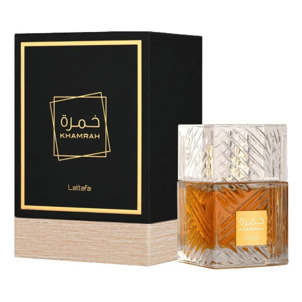 Lattafa Khamrah Perfume | Eau De Parfum 100ml | Unisex Fragrance Khamrah by Lattafa Perfumes Luxurious Long Lasting Arabian Scent