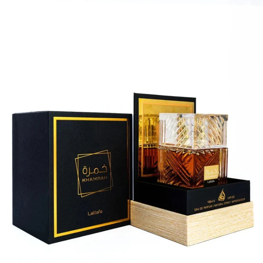 Lattafa Khamrah Perfume | Eau De Parfum 100ml | Unisex Fragrance Khamrah by Lattafa Perfumes Luxurious Long Lasting Arabian Scent