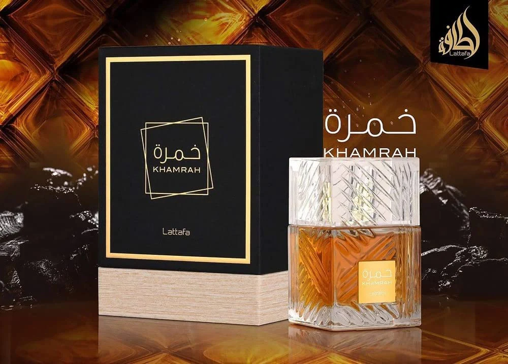 Lattafa Khamrah Perfume | Eau De Parfum 100ml | Unisex Fragrance Khamrah by Lattafa Perfumes Luxurious Long Lasting Arabian Scent