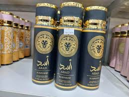 Asad Fragrance Mist Brume Parfumee 250ml Lattafa Asad Body Mist Perfumes Asad for Unisex Eau de Parfum Spray