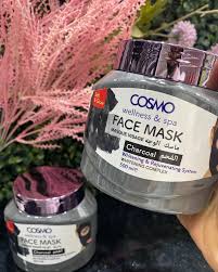Cosmo Whitening & Rejuvenating Charcoal Face Mask 500ml | Remove Dust, Dirt, and Pollution | For Men & Women Cosmo Charcoal Face Mask