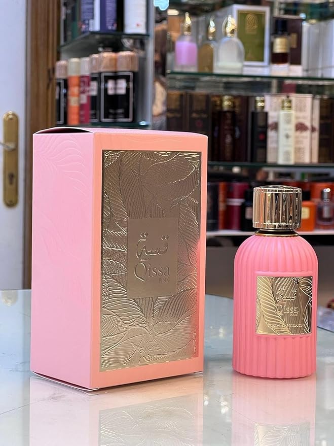 Paris Corner Qissa Pink Perfume EDP 100ml 3.4 Fl Oz Eau de Perfum For Womens Fruity Fragrance - The Parisian Elegance - Paris Corner Qissa Pink Perfume