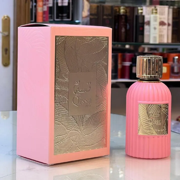 Paris Corner Qissa Pink Perfume EDP 100ml 3.4 Fl Oz Eau de Perfum For Womens Fruity Fragrance - The Parisian Elegance - Paris Corner Qissa Pink Perfume