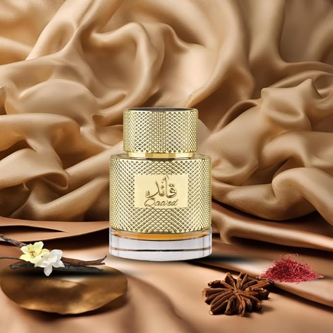 Lattafa Qaa`Ed Eau De Parfum 100ml Spray Qaa'ed Unisex Fragrance Rich, Warm, and Spicy Scent Profile Appeals to both Men and Women Qaaed Perfume by Lattafa