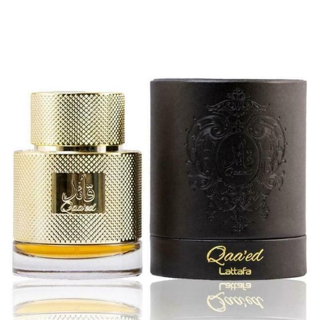 Lattafa Qaa`Ed Eau De Parfum 100ml Spray Qaa'ed Unisex Fragrance Rich, Warm, and Spicy Scent Profile Appeals to both Men and Women Qaaed Perfume by Lattafa
