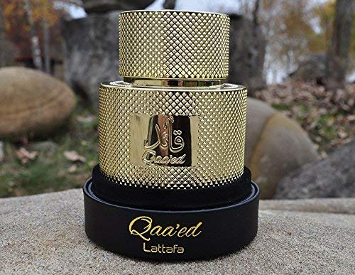 Lattafa Qaa`Ed Eau De Parfum 100ml Spray Qaa'ed Unisex Fragrance Rich, Warm, and Spicy Scent Profile Appeals to both Men and Women Qaaed Perfume by Lattafa
