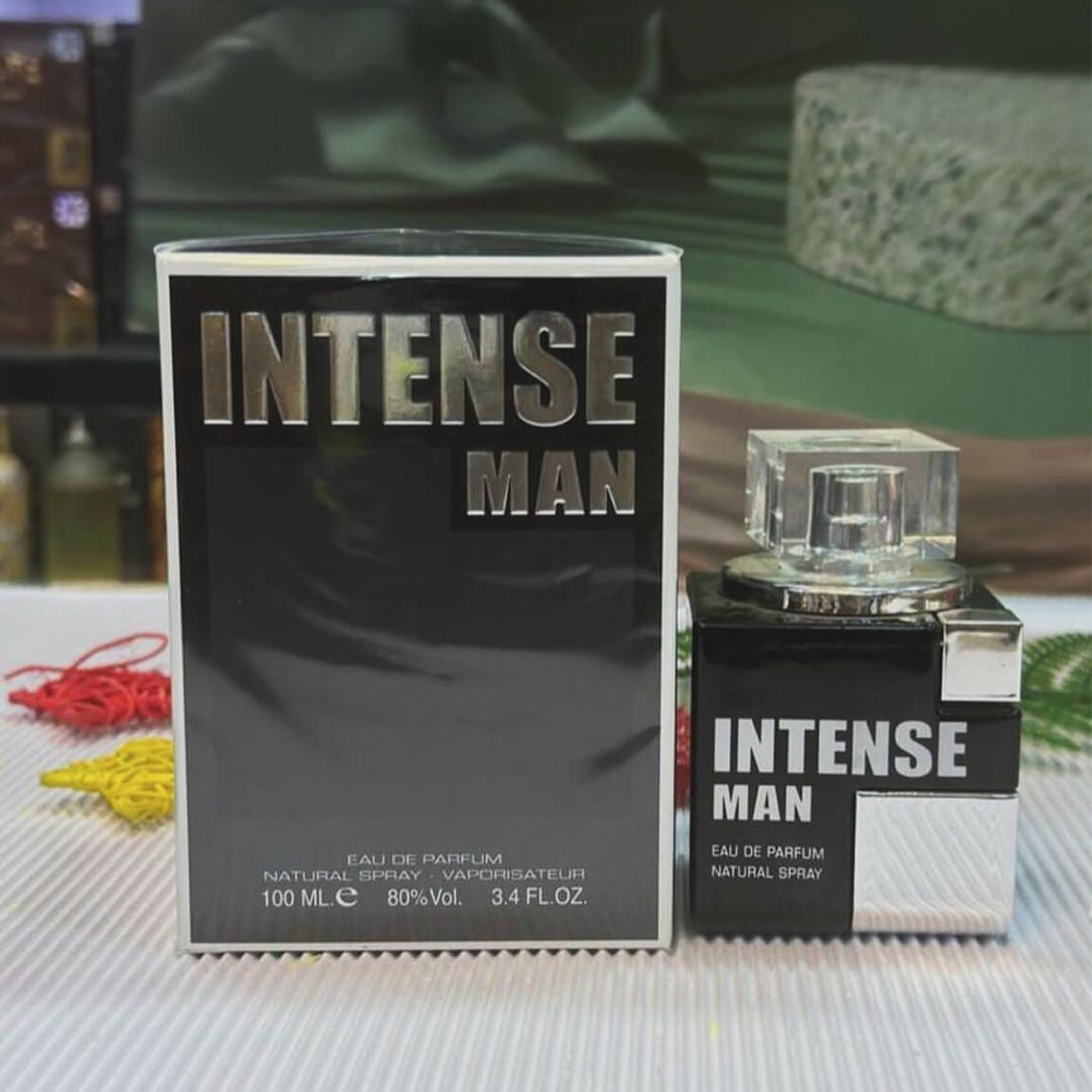 Intense Man Eau De Parfum 100ml by Fragrance World Intense Man Perfume  Masculine Fragrance With its Bold, Woody, and Aromatic Scent Profile