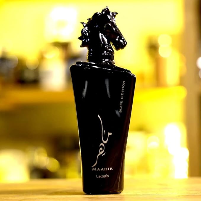 Lattafa Maahir Black Edition Eau De Parfum 100ml Maahir Black Perfume By Lattafa Unisex EDP Fragrance Suitable for Women and Men