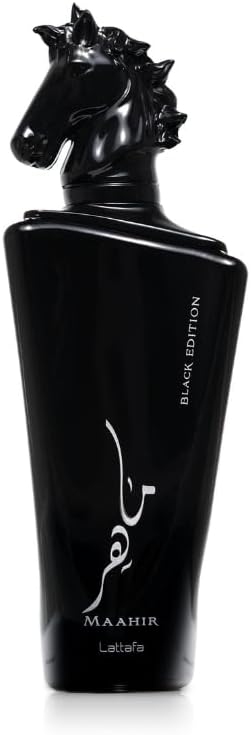 Lattafa Maahir Black Edition Eau De Parfum 100ml Maahir Black Perfume By Lattafa Unisex EDP Fragrance Suitable for Women and Men