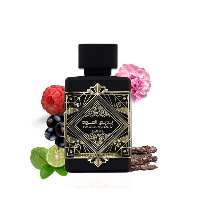 Lattafa Badee Al Oud For Glory Eau de Parfum 100ml Suitable for Women and Men Badee Al Oud - Oud For Glory Original Fragrance | EDP | Unisex Perfumes