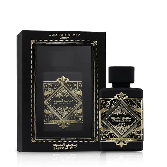 Lattafa Badee Al Oud For Glory Eau de Parfum 100ml Suitable for Women and Men Badee Al Oud - Oud For Glory Original Fragrance | EDP | Unisex Perfumes