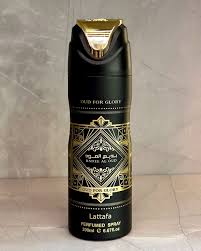 Lattafa Bade'E Al Oud For Glory 200ml Perfumed Deo Spray for Unisex Fragrance Appeals to both Women and Men Badee Al Oud - Oud For Glory by Lattafa