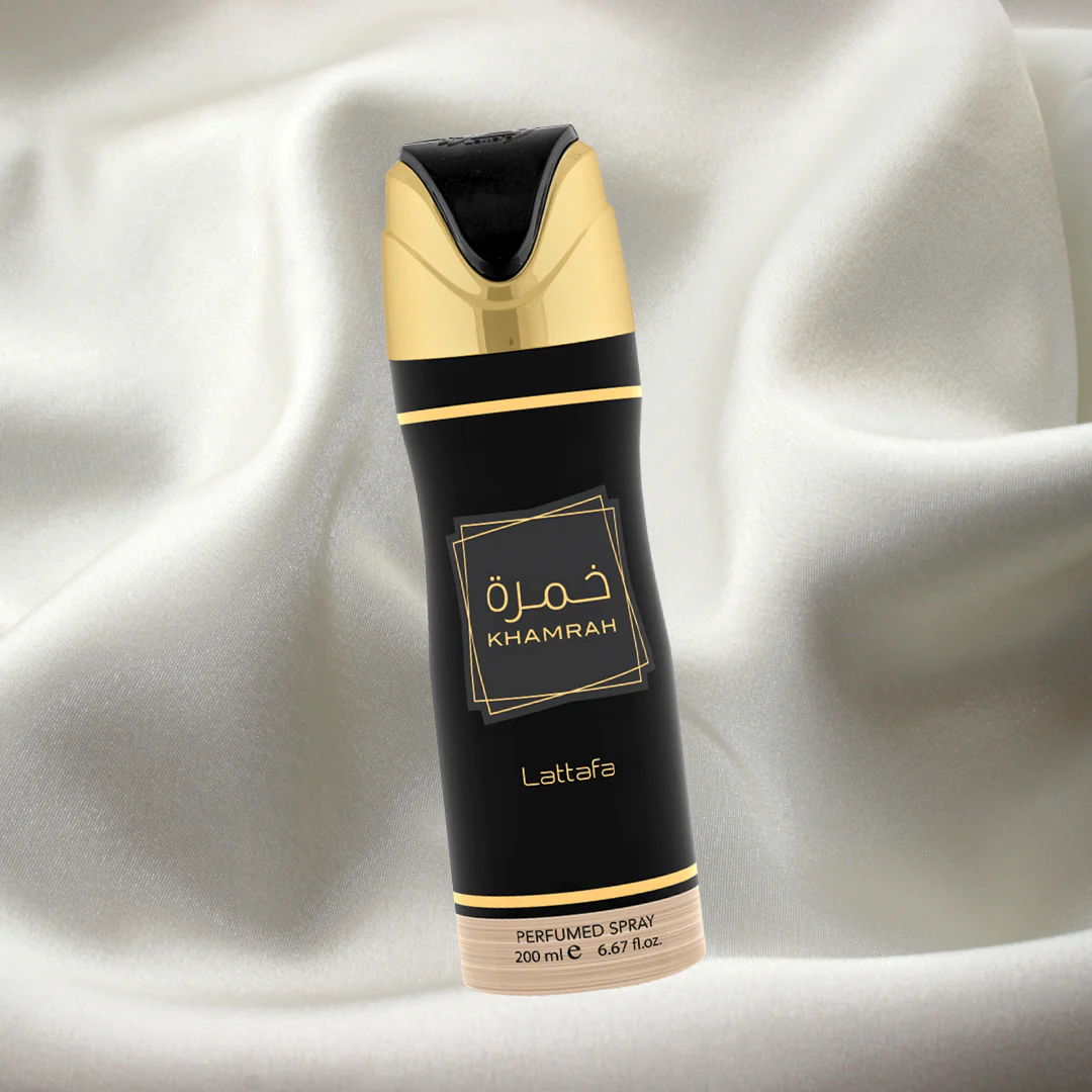 Khamrah Body Spray 200ml by Lattafa Khamrah Perfumed Body Spray Unisex Fragrance Suitable for Women and Men