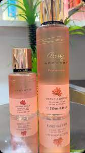 Berry's Weekend Pink Edition Fragrance Mist Brume Parfumee 250ml/8.4 fl oz Berries Weekend Pink Edition Offers a Sweet and Fruity Scent