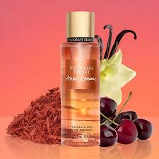 Victoria's Secret Amber Romance Refreshing Body Mist, 250ml Amber Romance Victorias Secret Mist Fragrance for Women, known for its Warm and Alluring Scent