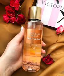 Victoria's Secret Amber Romance Refreshing Body Mist, 250ml Amber Romance Victorias Secret Mist Fragrance for Women, known for its Warm and Alluring Scent